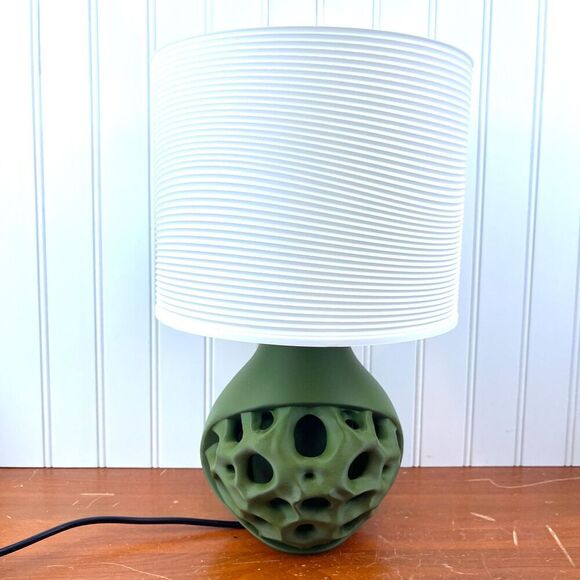 Hand Crafted Other - The Neor Desk Lamp and Shade, Bedside Lamp, Modern Home and Office
